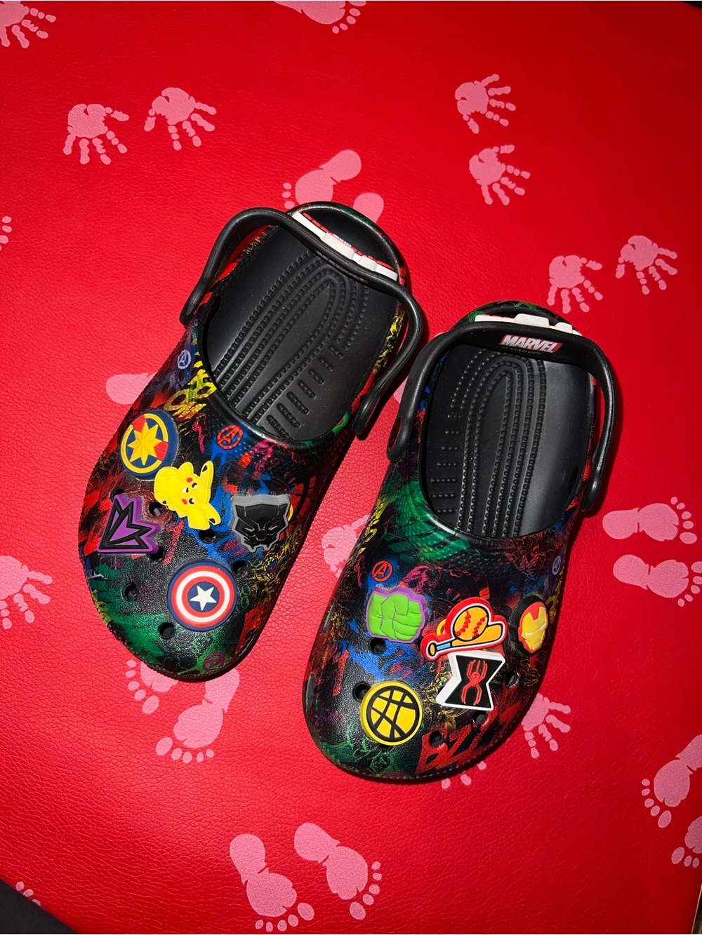 Kids Superhero Crocs